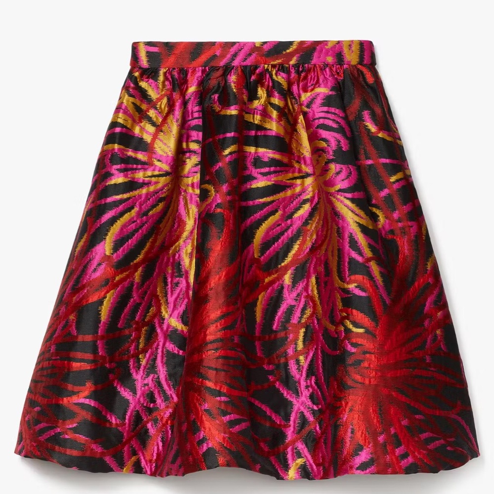 ♠️ kate spade Winter Chrysanthemum Bubble Skirt